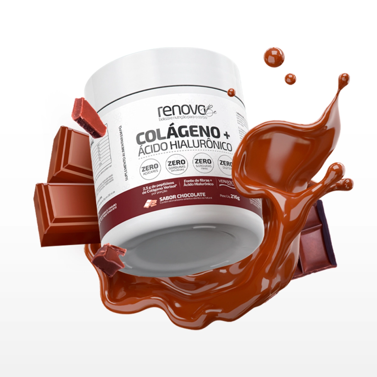 6 Colágeno Verisol® + 1 Balm + 1 Resveratrol + 1 TikBalm