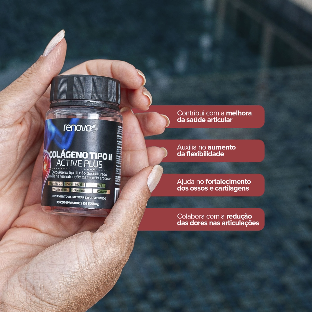 1 Colágeno Tipo 2 + 1 Balm de Dores