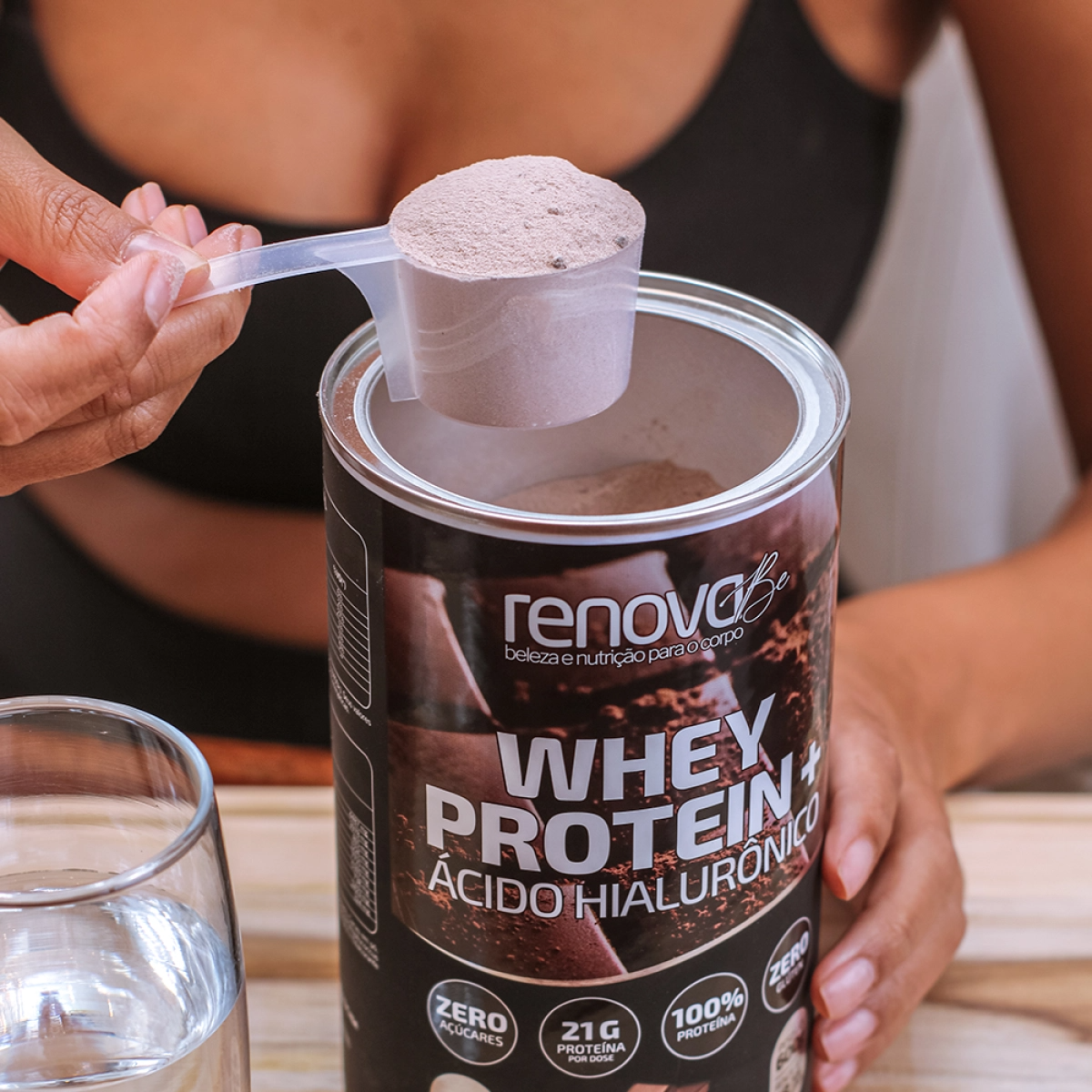 4 Whey Protein com Ácido Hialurônico