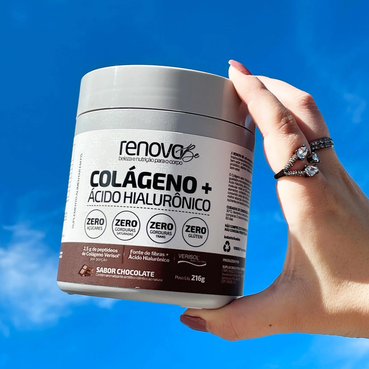 6 Colágeno Verisol® + 1 Balm + 1 Resveratrol + 1 TikBalm