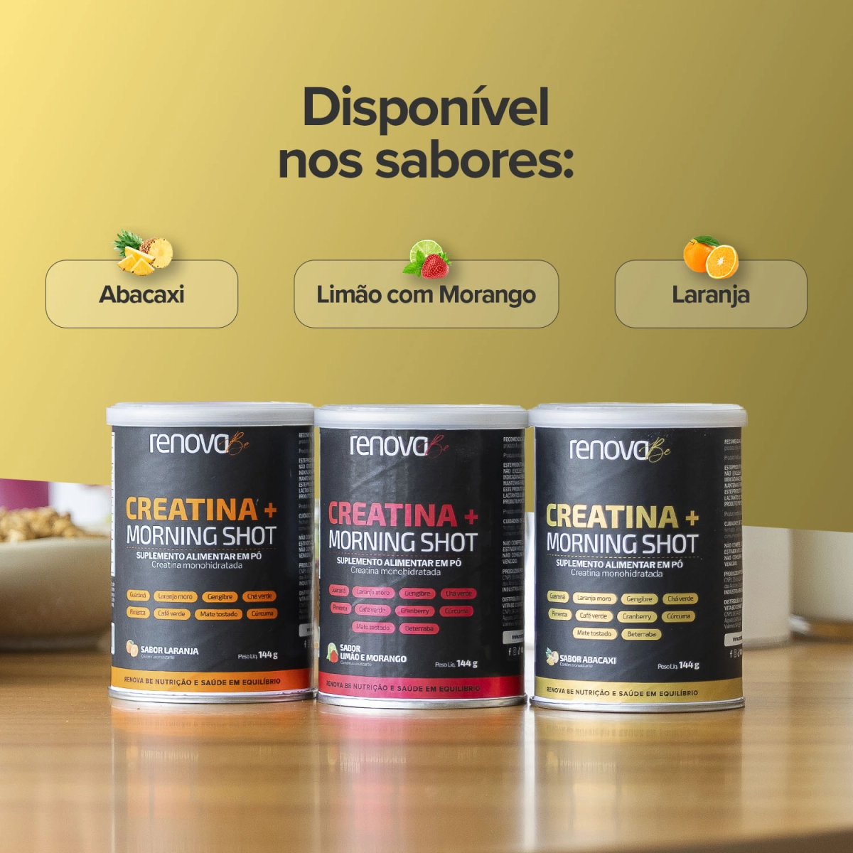 Creatina com Morning Shot