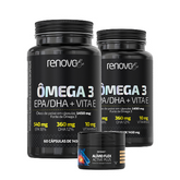 2 Ômega 3 + 1 Balm de Dores