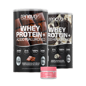 2 Whey Protein com Ácido Hialurônico