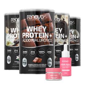 4 Whey Protein com Ácido Hialurônico