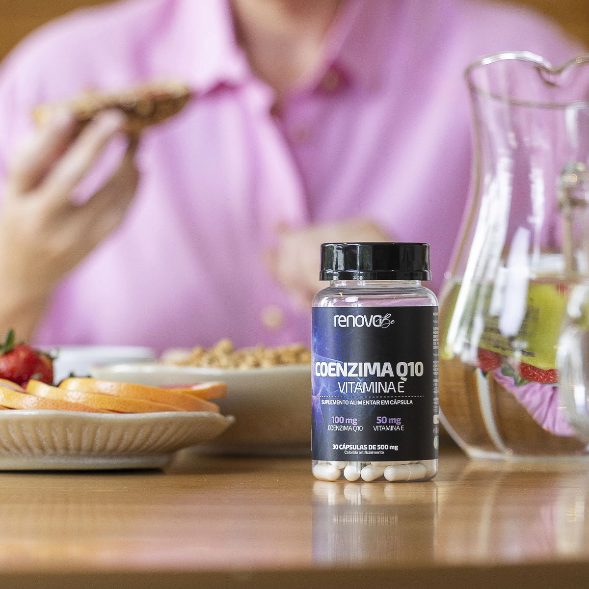 1x Coenzima Q10 + 1x Magnésio + 1x Moro 4K + 1x Creme Resveratrol