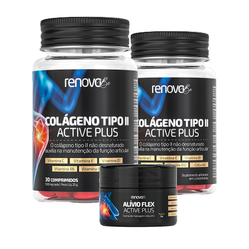 2 Colágenos Tipo 2 + 1 Balm de Dores
