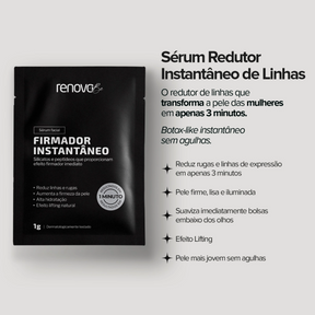 6 Colágenos Verisol® + 1 Resveratrol + 1 Retinol + 4x Firmador Instantâneo