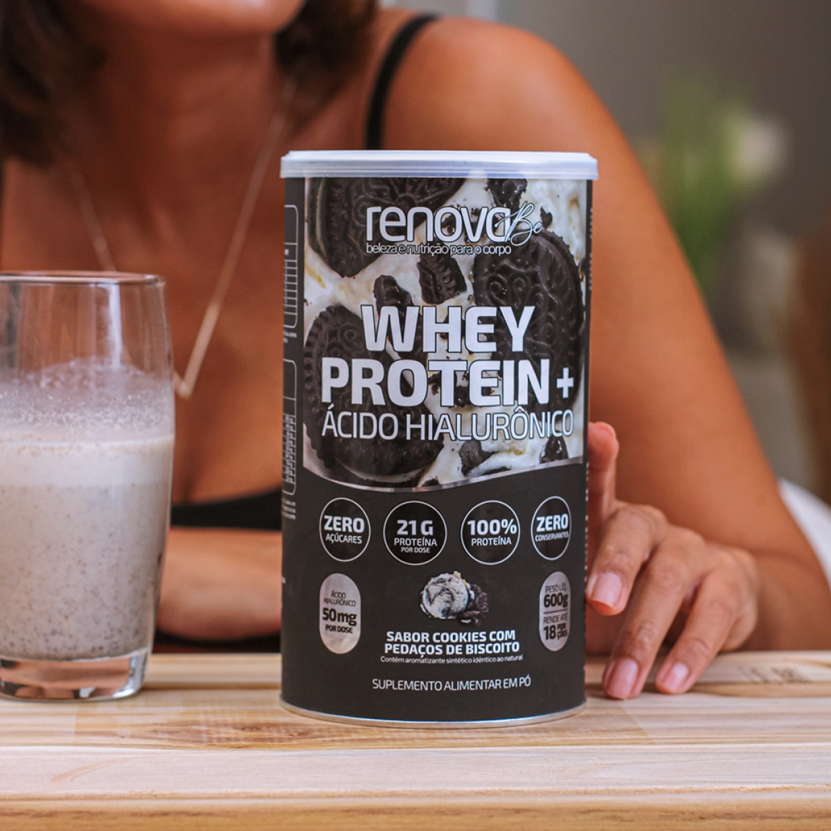 4 Whey Protein com Ácido Hialurônico