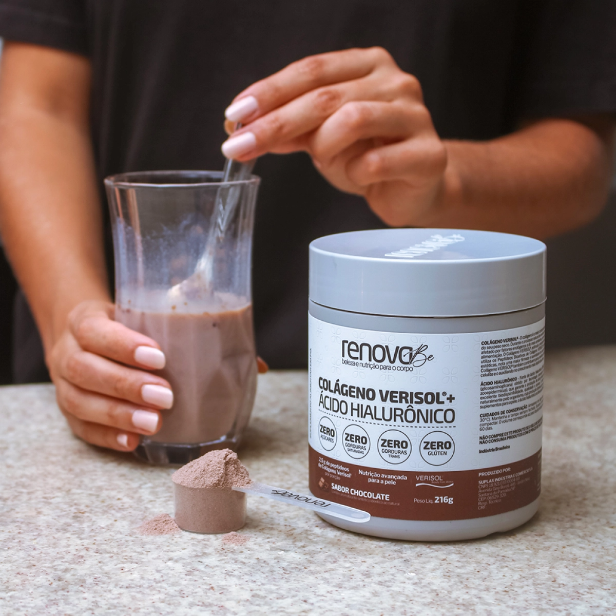 6 Colágeno Verisol® + 1 Balm + 1 Resveratrol + 1 TikBalm